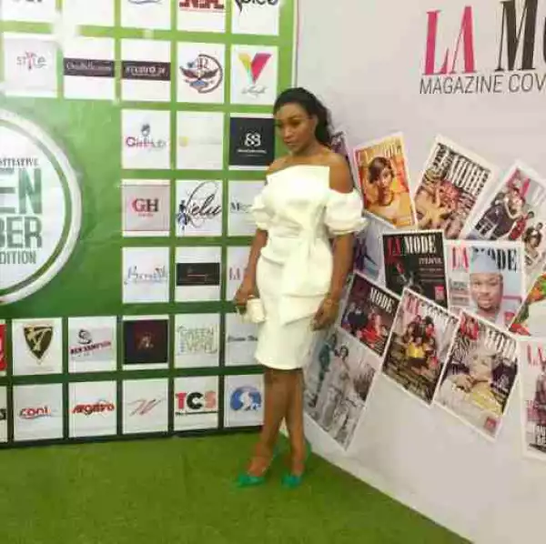 Actress Ebube Nwagbo Dazzles In White Outfit (Photos)
